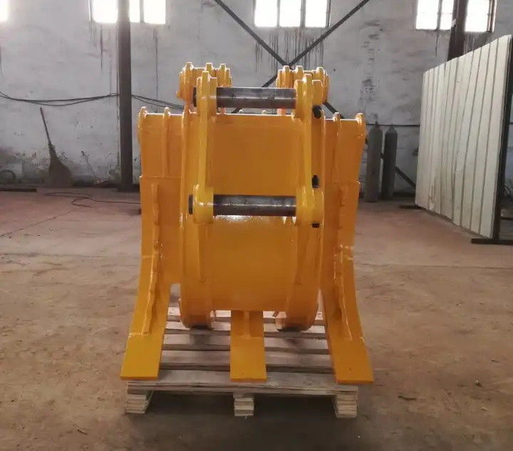 2-84 ตัน Excavator Log Grapple RSBM Mechanical Grapple สําหรับแทรกเตอร์ขนาดเล็ก