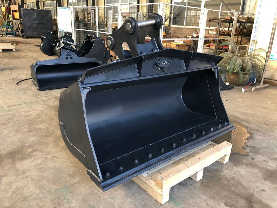 พรีเมียมเหล็ก Excavator หัวหมักถังสําหรับการเสร็จสิ้นพื้นผิวเรียบและการทํางานชัน