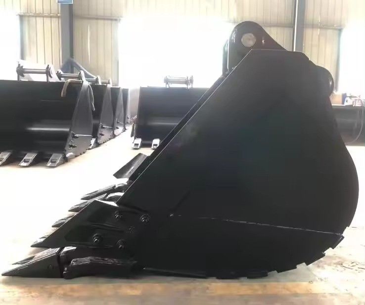 Hardox450 1.2m3 ทนต่อการสกัดขุดดีที่สุด ถังขุดสําหรับดินแข็ง GP ถัง