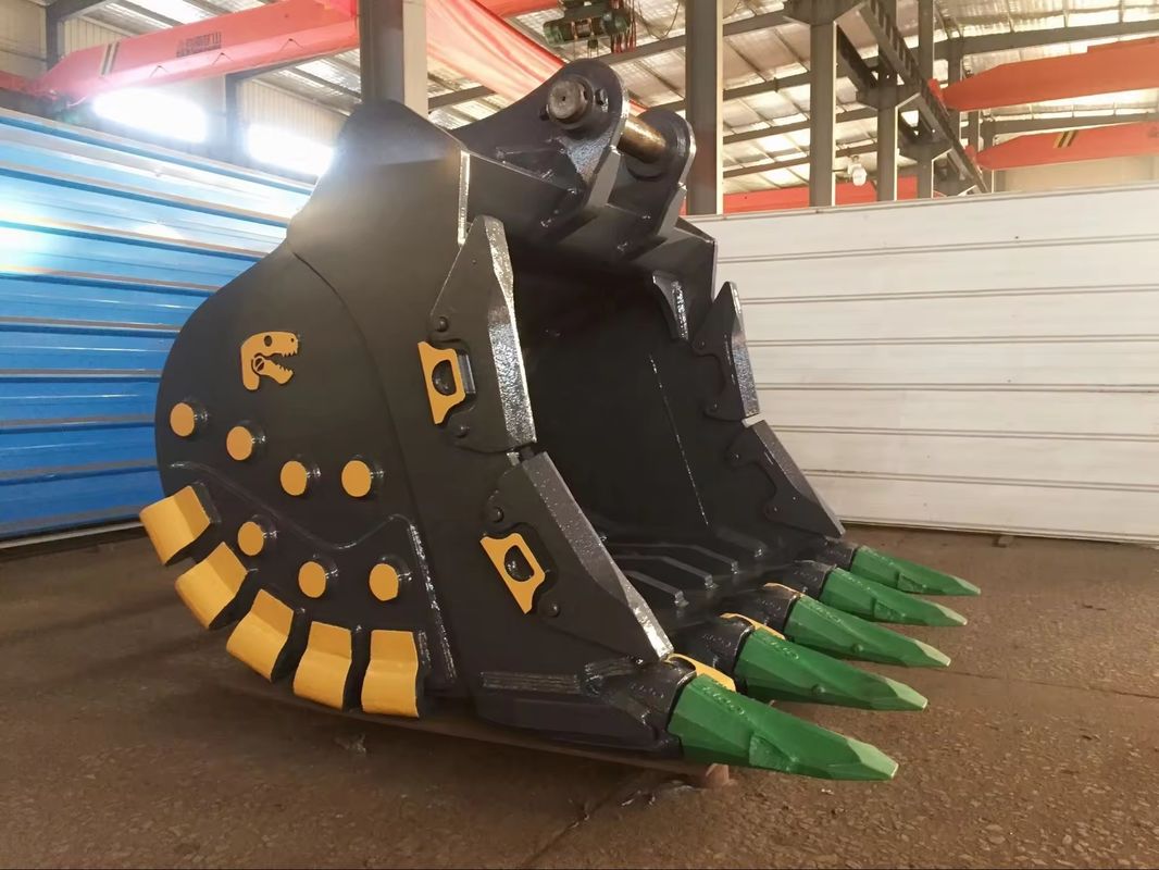 HARDOX450 1-50 ตัน Excavator ถัง Sieve สําหรับการดําเนินงานเหมืองแร่ การจัดลําดับที่ดิน
