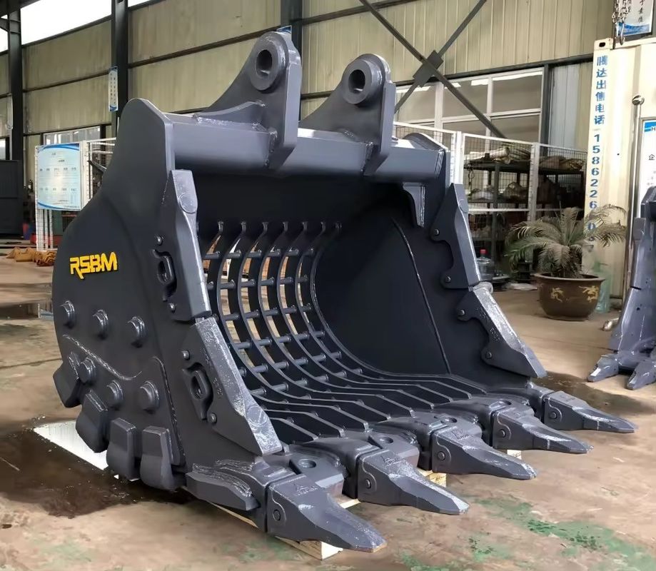 เครื่องจักรหนัก การจัดลําดับที่ดิน ส่วนประกอบ Q355 กระดูกถังสําหรับ 1-80T Excavator