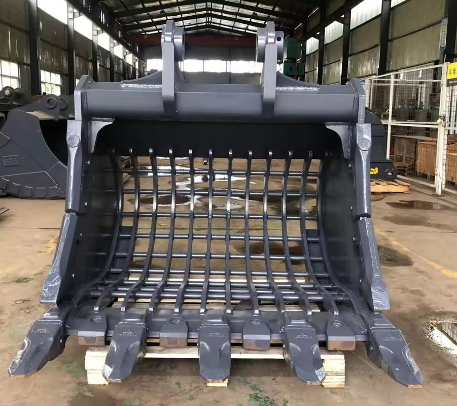 เครื่องจักรหนัก การจัดลําดับที่ดิน ส่วนประกอบ Q355 กระดูกถังสําหรับ 1-80T Excavator
