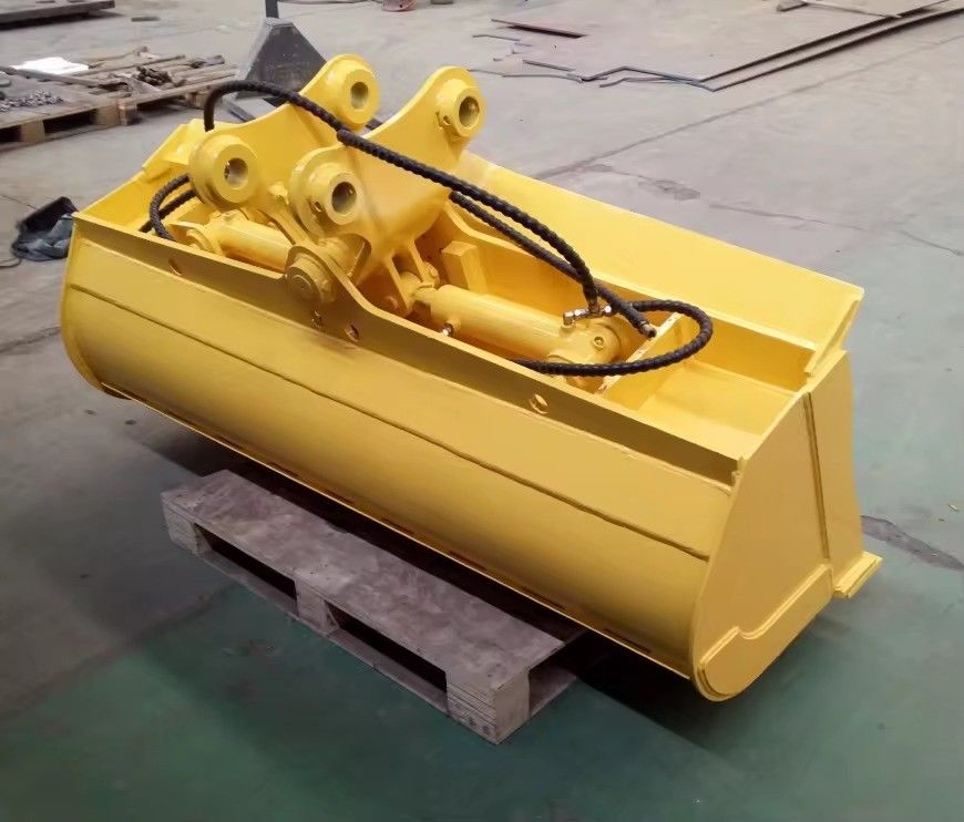 ปีกรองรับ 30MnB NM360/400 ถังดิน excavator สําหรับการตัดหัน