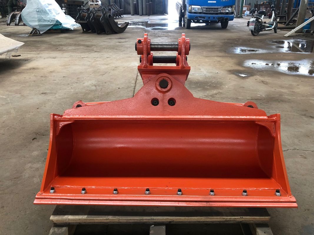 ขนาดต่าง ๆ การปรับมุม Digger Bucket ด้านตัดคู่เพื่อเพิ่มความต้านทาน