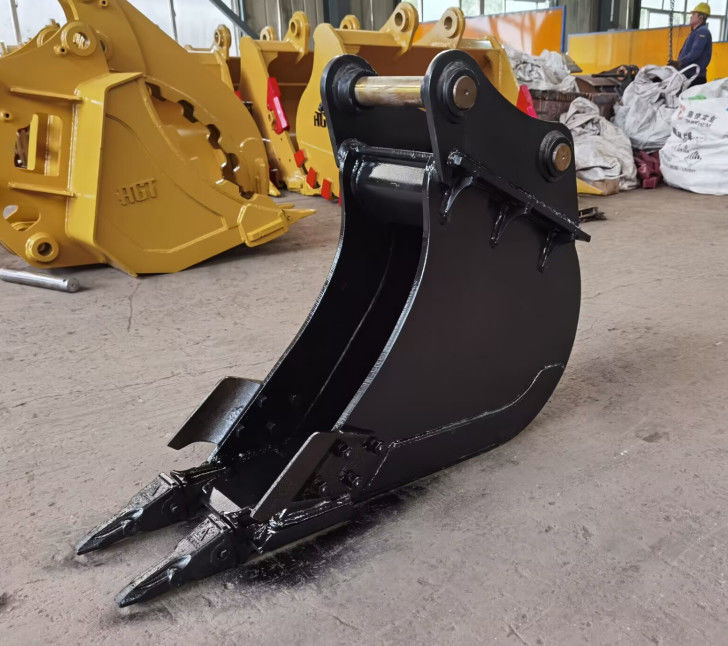 ถังทรง V รูปแบบ Excavator ขุดถังถังกับขอบการตัดสองขอบ