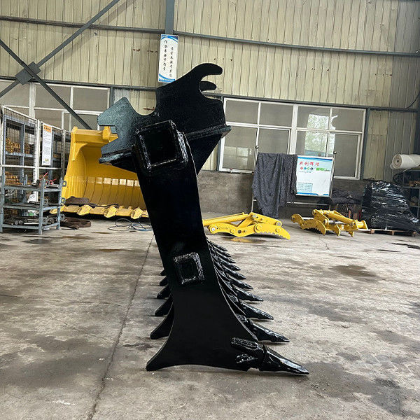 1200mm-2400mm ความกว้าง Excavator Root Rake สําหรับความทนทานสูงที่ 300-10000